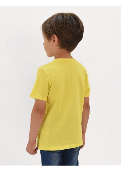 Erkek Çocuk Nakış Detaylı Hakim Yaka Tshirt modelleri