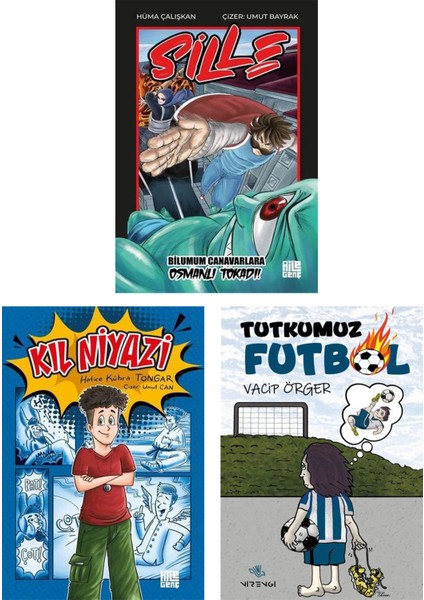 Sille - Kıl Niyazi - Tutkumuz Futbol 3 Kitap