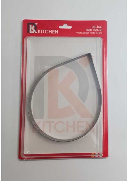 Delikli Tart Kalıbı DAMLA-1 ad-15X20X2 cm fiyatları