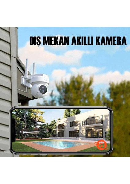 CT-4051 Dış Mekan Akıllı Kamera Full Hd 1080P IP66