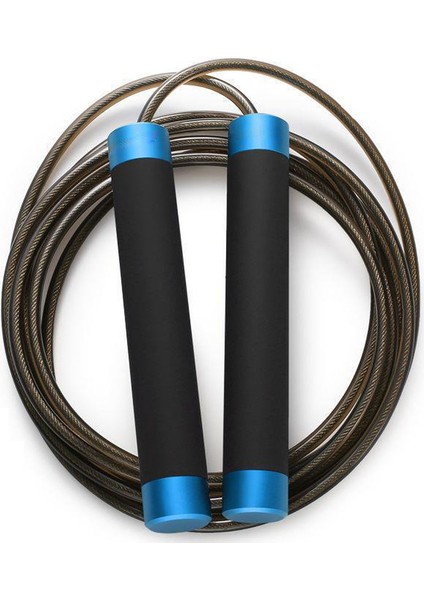 Yarış Atlama Ipi-Mavi-4.0mm+Çelik Halat Stili (Yurt Dışından)