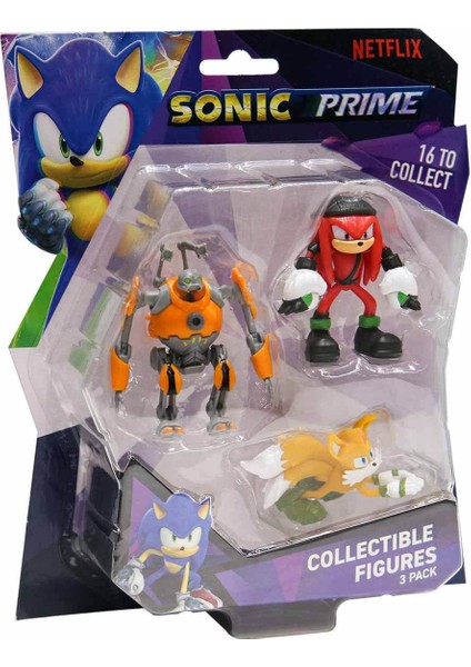 Sonic Prime 3'lü Figür Seti - 4