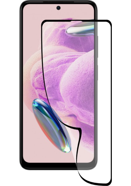 Xiaomi Redmi Note 12S Tam Kaplayan Fiber Nano Ekran Koruyucu Cam