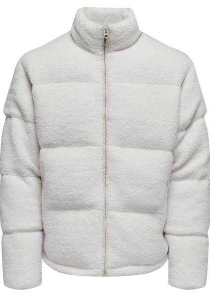 Only & Sons Onsdwayne Sherpa Jacket Otw Beyaz