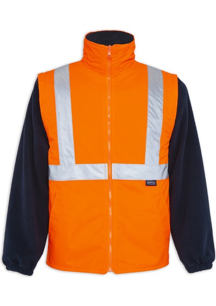 Olympus DVC4121T Max-Breathane Hı-Vıs Two-Tone 5 In 1 Jacket