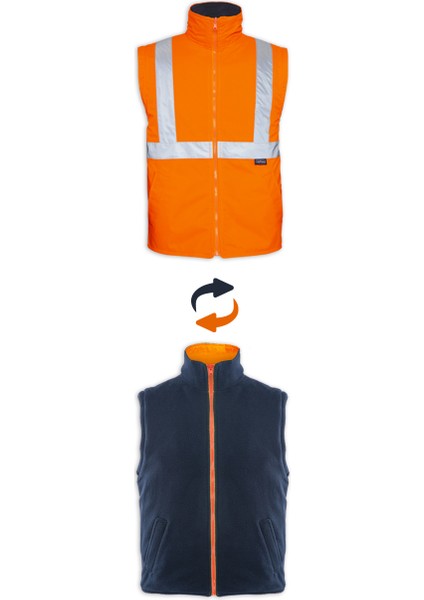 Olympus DVC4121T Max-Breathane Hı-Vıs Two-Tone 5 In 1 Jacket