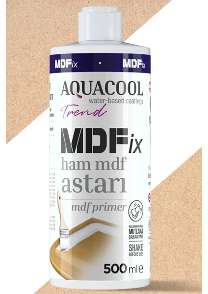 Aquacool Trend Mdfix Ham Mdf Astarı 500 ml Su Bazlı Süper Doldurucu Mdf Astarı