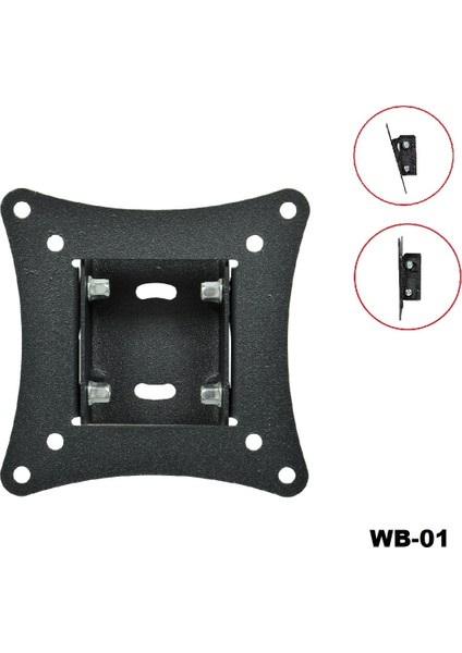 Wb-01 Kademeli Sabit Tvmonitör Askı Aparatı 19"-27"