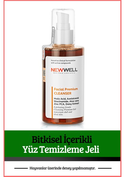 Yüz Temizleme Jeli 200 ml Besleyici ve Nemlendirici Etkiyle Tüm Cilt Tiplerine Uygun