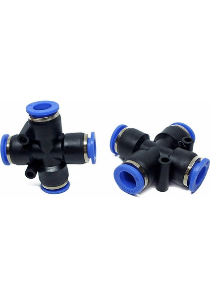 6 mm Kruva Pnömatik Bağlantı Nipel PZA06 10 Adet