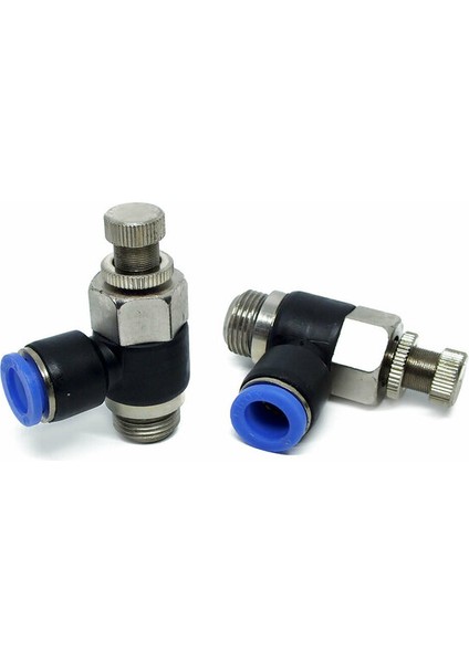1/8"-4 Hız Ayar Dirsek Bağlantı SL04-G01 10 Adet