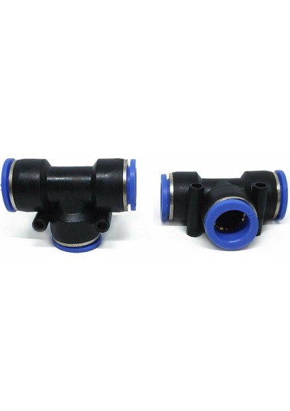 6 - 6 - 8 Yükseltici Te Pnömatik Bağlantı Nipel Peg 06-06-08 10 Adet