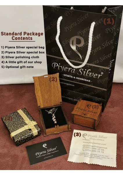 Kazaziye Sade Model El Örgüsü Gümüş Bileklik