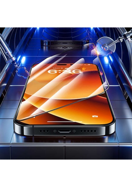 iPhone 14 Pro Uyumlu Olifobik Hardness V-Pro Tempered Cam Ekran Koruyucu 2 Adet fırsatları