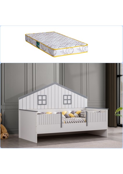 Montessori Karyola, Brüksel Montessori Yatak + 1 Comfort Yatak
