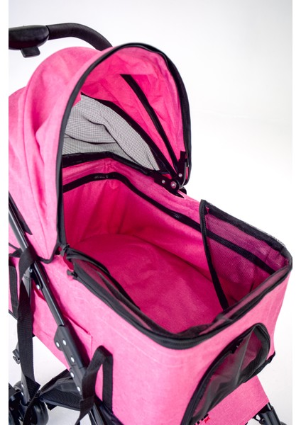 Flatiron Kedi & Köpek Arabası Pembe 70X45X91 cm fırsatları