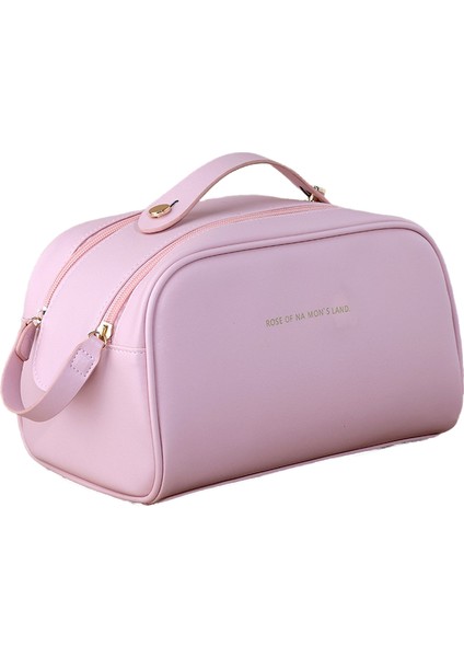 Çift Fermuarlı Cilt Bakım Ürünü Taşınabilir Saklama Çantası (Yurt Dışından)