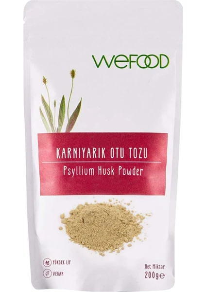 Karnıyarık Otu (Psyllium) Tozu 200 gr 8682392174181