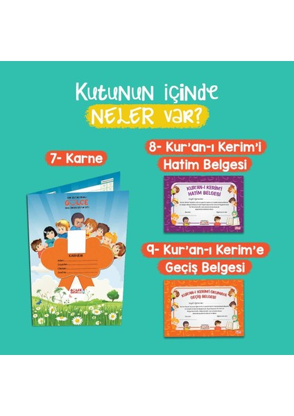 Dini Eğitim Odaklı Gülce Okul Öncesi Seti (Öğrenci Seti)