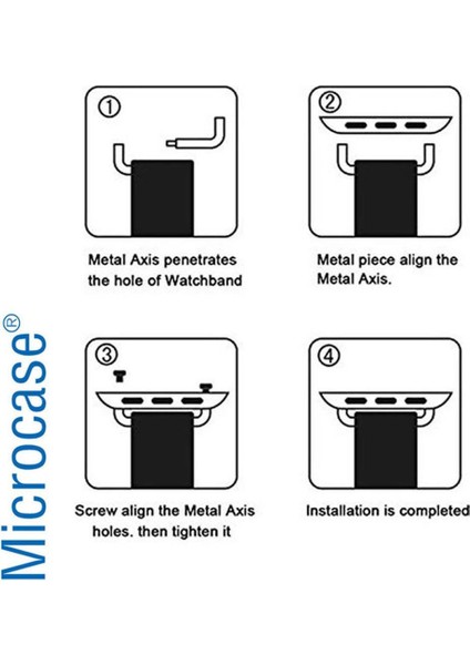 Apple Watch 9 45MM Metal Kordon Kayış Adaptörü - AL3076 fiyatları