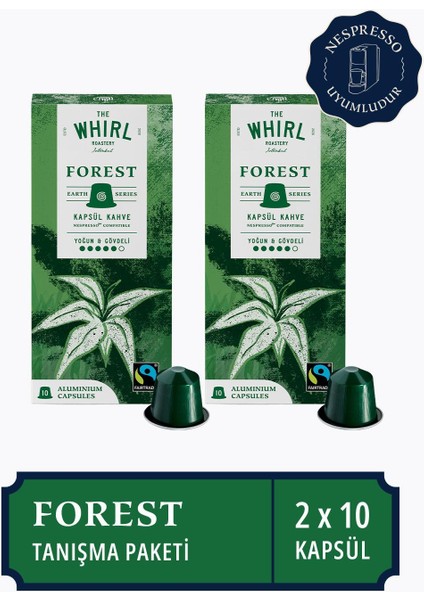 The Whirl Forest Future Friendly Kapsül 55 gr x 2 Adet