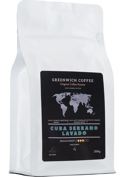 Cuba Kahve Cerrano Lavado Yöresel Filtre Kahve %100 Arabica 250GR