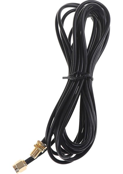 Rg174 Sma Erkek Dişi 5M Kabl0 50 Ohm Altın Kaplama Rf Uzatma Wifi 3G Koaksiyel Kablo
