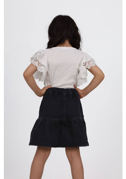 Büzgülü Krinkıl Bluz Kot Etek indirimleri