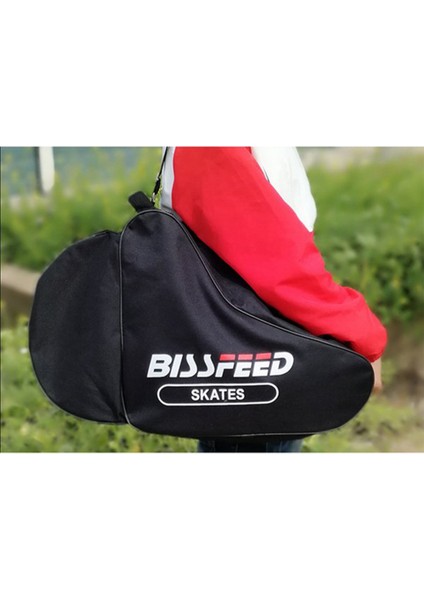 Bıssfeed 1 Adet Üçgen Paten Çantası Taşınabilir Taşıma Omuz Askısı Buz Pateni Naylon Taşınabilir Çanta Kılıfı Yetişkin Için (Yurt Dışından)