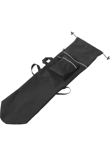 Çift Rocker Kaykay Sırt Çantası Arazi Sörf Tahtası Çantası Longboard Çantası Kaykay Taşıma Çantası Aksesuarları, Siyah L (Yurt Dışından)
