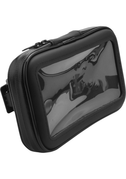Motosiklet Bisiklet Gidon 5.5 Inç Su Geçirmez Çanta Kılıf Cep Telefonu Gps Montaj Tutucu (Yurt Dışından)