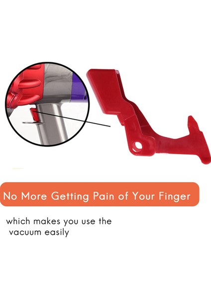 2 Adet Ekstra Güçlü Tetik Güç Düğmesi Anahtarı Dyson V10 V11 Elektrikli Süpürge Süpürgesi Ev Temizlik Için Değiştirin (Yurt Dışından)