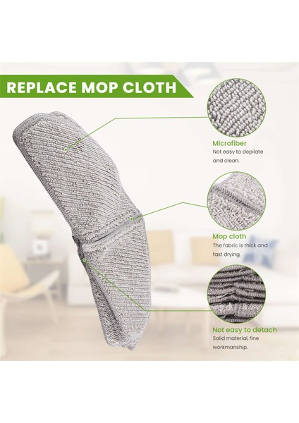 Midea S8+ M7 Pro Robotik Süpürge Için Temizlenebilir Mikrofiber Paspas Bezleri Yedek Parçalar (Yurt Dışından)