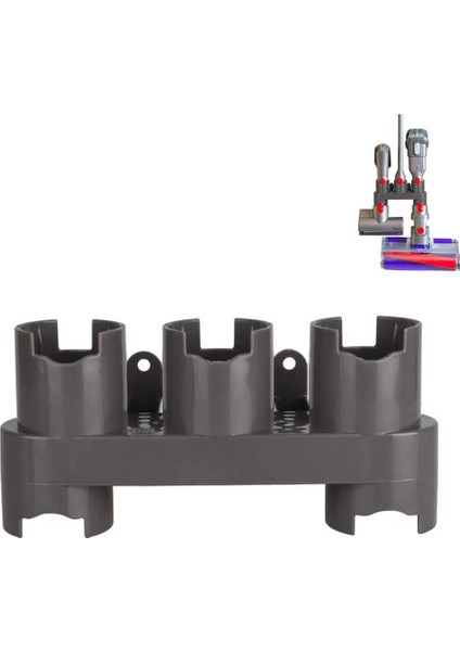 Dyson V6 V7 V8 V10 V11 Elektrikli Süpürge Ek Tutucu Yerleştirme Istasyonu Için 2 Adet/takım Adaptörleri ile Aksesuar Tutucu (Yurt Dışından)