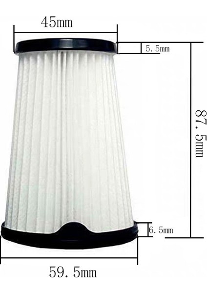 Electrolux Aeg AEF150 Için 1 Adet Filtre, Tüm Aeg Ergorapido Cx7-2 Modellerine Uygun CX7-2-45AN CX7-2-35FFP CX7-2-30GM (Yurt Dışından)