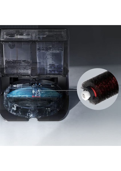 Roborock Süpürme Robotuna Uygun Çıkarılabilir Yüksek Hızlı Kendi Kendini Temizleyen Fırça G10 G10S G10S Pro (Yurt Dışından)