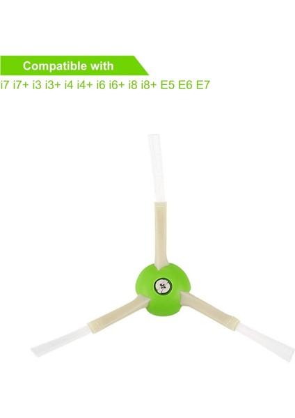 Irobot Roomba E&ı Serisi Için Kenar Süpürme Yan Fırça Değiştirme I7 I7+ I3 I4 I6 I6+ I8 I8+Plus E5 E6 E7 Vakum, 10 Paket (Yurt Dışından)
