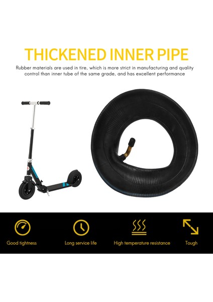 2 Paket Iç Tüp 200X50 8 Inç x 2 Inç Razor E100 E200 Schwinn Bladez Mongoose Için (Yurt Dışından)