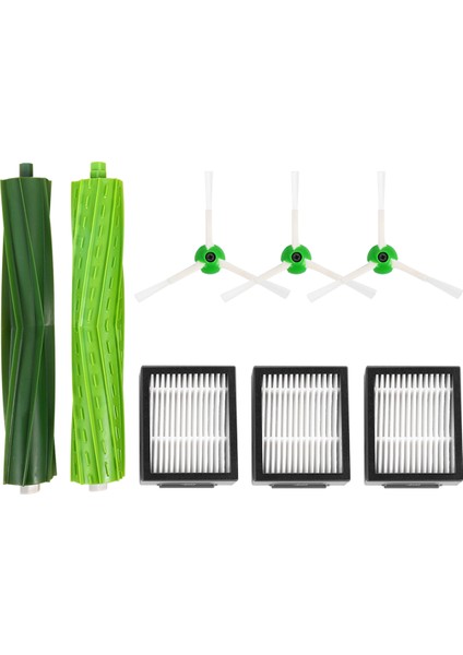 Irobot Roomba Serisi E5 E6 I7 I7+ Elektrikli Süpürge Parçaları Için Yedek Fırçalar ve Filtre Kiti (Yurt Dışından) modelleri
