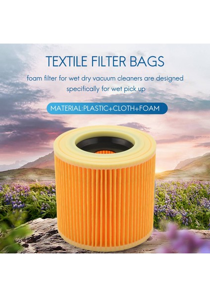 Tekstil Filtre Torbaları Islak ve Kuru Köpük Filtre Hepa Filtre Karcher Mv1 Wd1 Wd2 Wd3 Elektrikli Süpürge Elektrikli Süpürge Parçaları (Yurt Dışından)