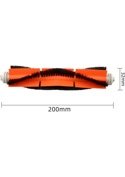 Xiaomi Mi Robot Vakum Paspas 2, Mijia 2c STYTJ03ZHM Yedek Yedek Parça Ana Yan Fırça Hepa Filtre Paspas Bezi (Yurt Dışından)