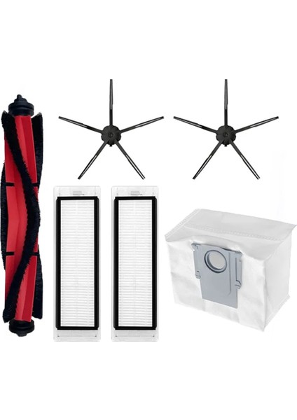 Roborock Q5/q7 Max/q5+ Elektrikli Süpürge Rulo Fırça Yan Fırça Hepa Filtre Toz Torbaları Parçaları (Yurt Dışından)