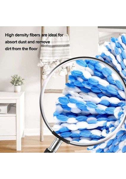 9pack Mop O-Cedar ile Uyumlu Başlıkları Değiştirin, Rinseclean Için Spin Mop Dolum Kafasının Değiştirilmesi (Yurt Dışından)