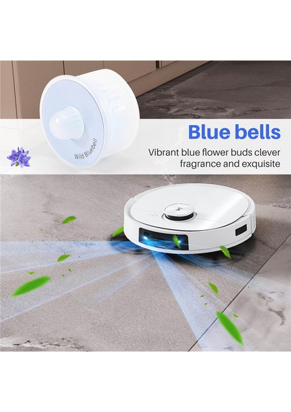 6 Adet Kokulu Kapsül Oda Spreyi Ecovacs Deebot Ozmo T9, T9 Max T9 Güç T9 Aıvı Yedek Vahşi Bluebell (Yurt Dışından)