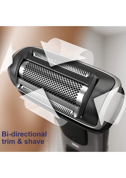 Philips Norelco Bodygroom Için BG2000 Yedek Vücut Bakım Folyo Kafası BG7040 BG7030 BG5025 BG2039 (Yurt Dışından) fırsatları