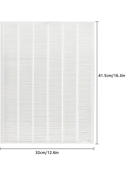 Winix 5500-2 Hava Temizleme Cihazı Için Hepa Yedek Filtre H 116130 - Hepa Filtre ve Aktif Karbon Filtre Birleşik Paketi (Yurt Dışından)