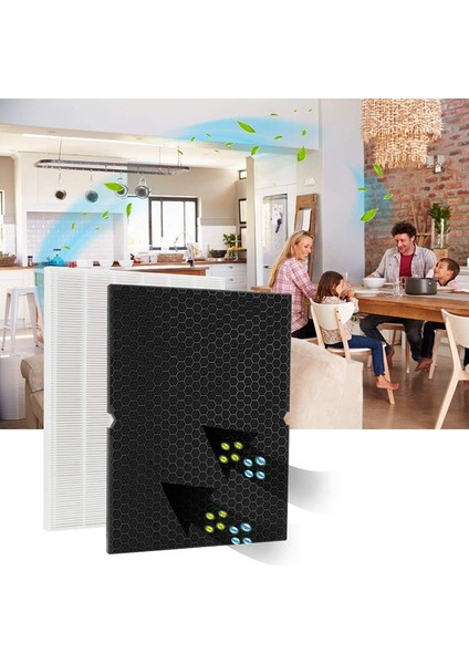 Winix 5500-2 Hava Temizleme Cihazı Için Hepa Yedek Filtre H 116130 - Hepa Filtre ve Aktif Karbon Filtre Birleşik Paketi (Yurt Dışından)