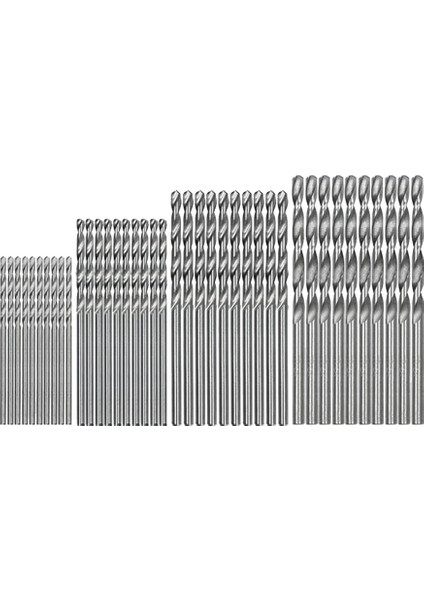 40 Adet Yüksek Hız Çelik Yapı Matkap Ucu Seti Aracı Mini Matkap Hss Bit 0.5mm-2.0mm Düz Şaft Pcb Matkap Uçları Seti (Yurt Dışından)