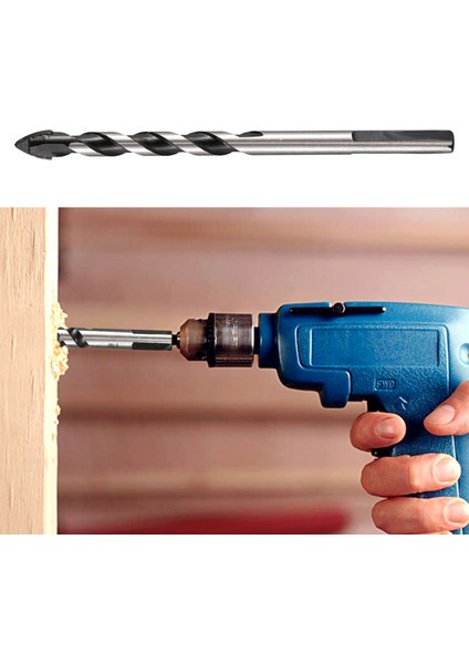 Porselen Seramik Karo, Beton, Tuğla, Cam, Plastik Duvar ve Ahşap Için 5 Parça Çok Malzemeli Tungsten Karbür Matkap Ucu Seti (3mm 4mm 5mm 6mm 8mm) (Yurt Dışından) modelleri