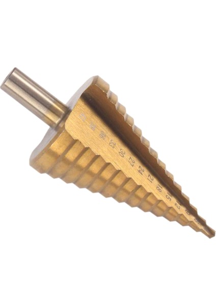 Hss Kademeli Koni Matkap Ucu - 4-42MM 14 Boyutlu Yuvarlak Şaft Delik Kesici Alet Yüksek Hız Çeliği (Yurt Dışından)